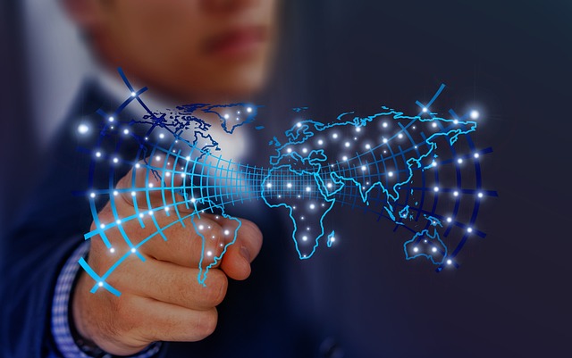 Immagine grafica dell'AI nel mondo